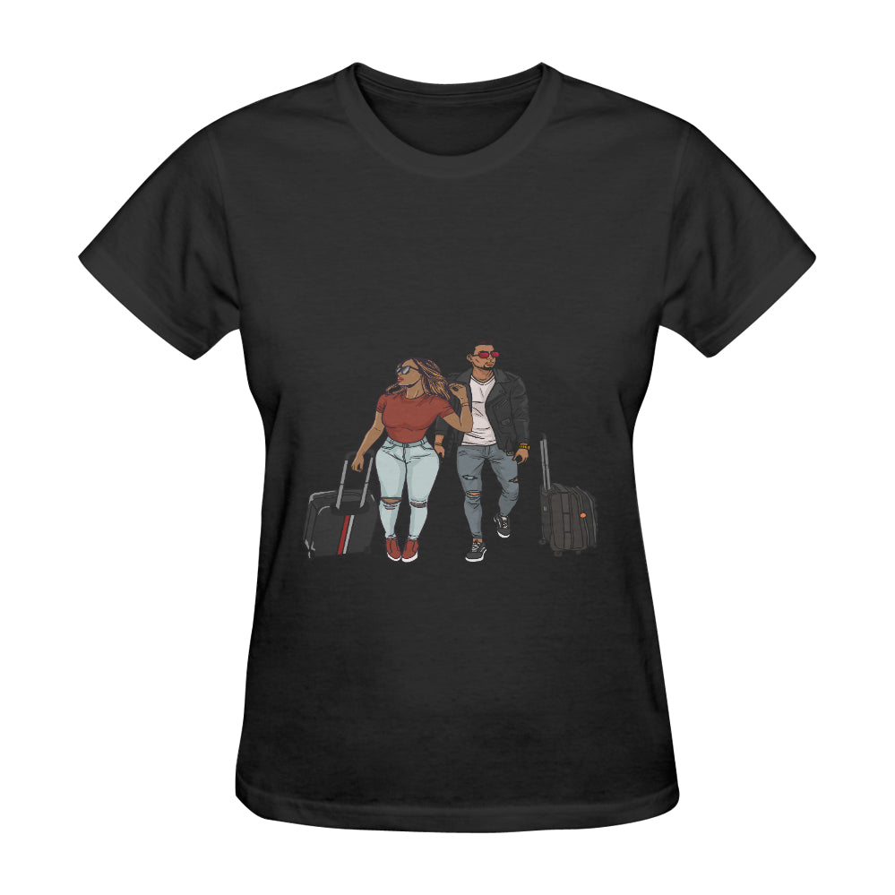 Say Yes To New Adventure Classic Women's T-Shirt(Made in USA,Ship to USA Only)