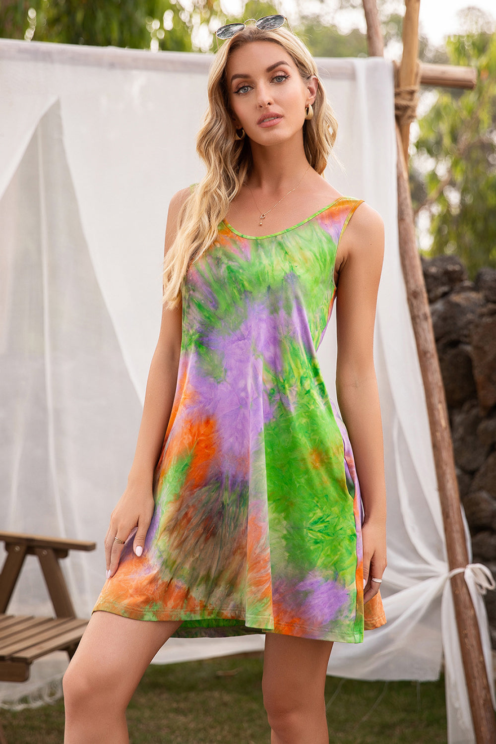 Tie-Dye Cami Dress - Absolute Fashion 2020