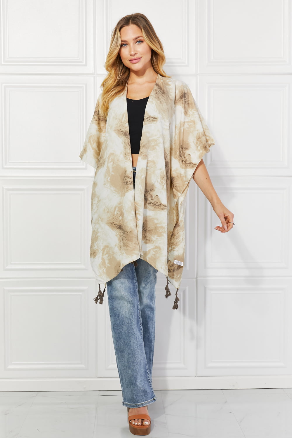 Justin Taylor In The Dunes Beach Cover-Up Kimono