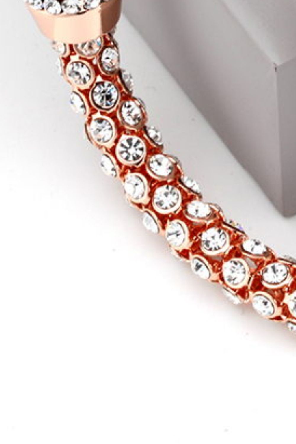 Colorful Crystal Copper Necklace