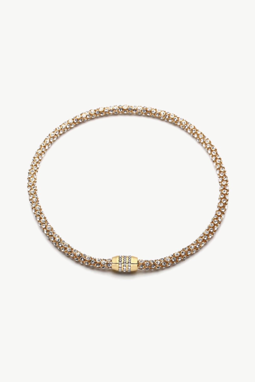 Colorful Crystal Copper Necklace