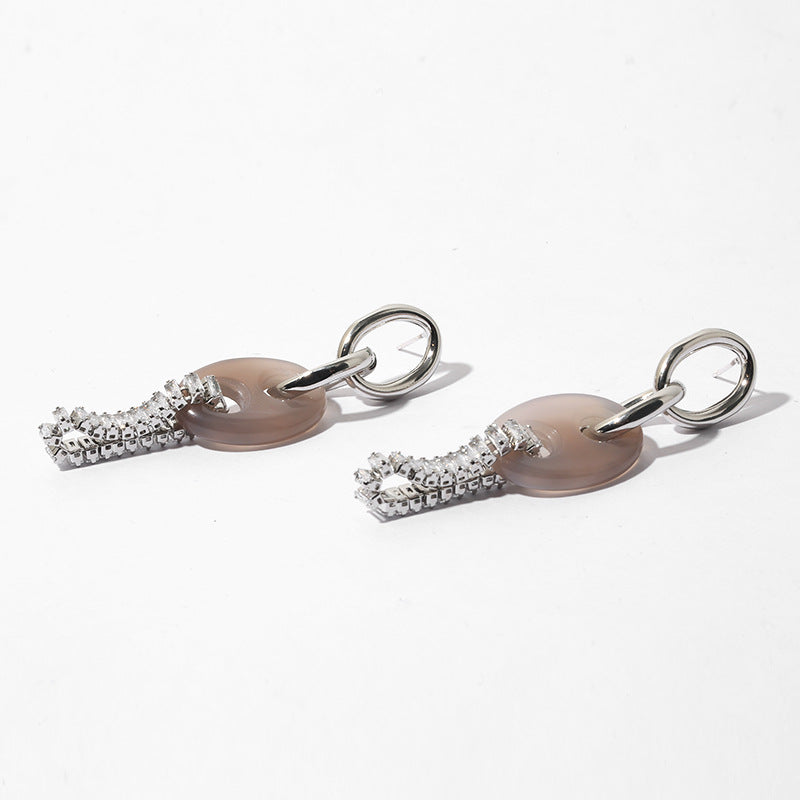 Industrial Natural Stone Earrings - Absolute Fashion 2020