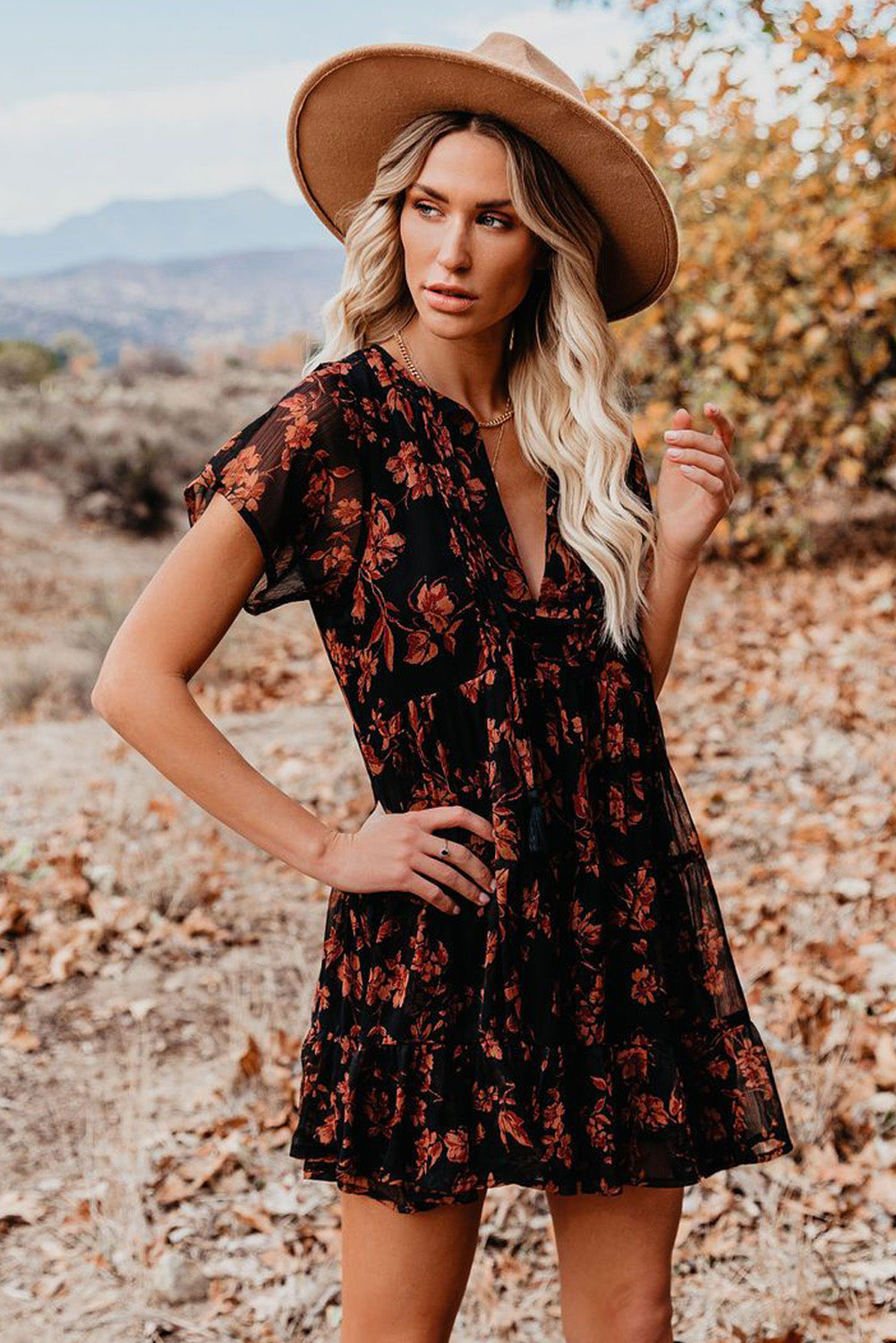Floral Babydoll Dress - Absolute Fashion 2020