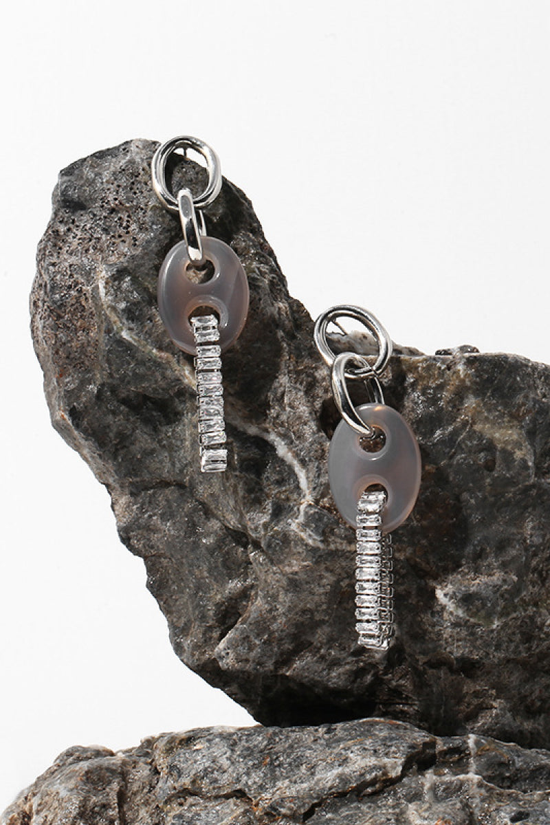 Industrial Natural Stone Earrings - Absolute Fashion 2020