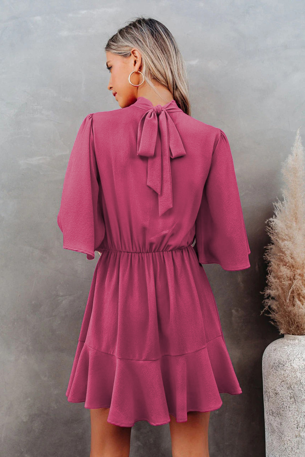 Flowing Keyhole Dress - Absolute Fashion 2020