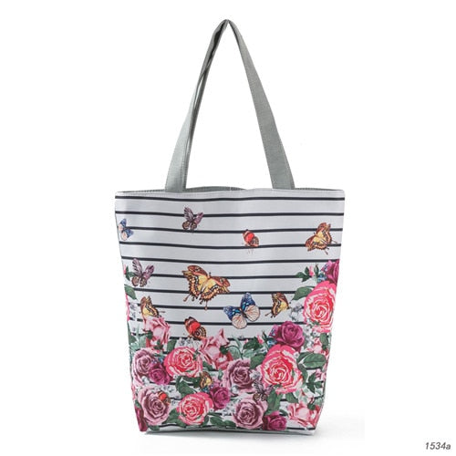 Floral Printed Handbag Women Shoulder Bag - Absolute Fashion 2020