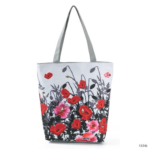 Floral Printed Handbag Women Shoulder Bag - Absolute Fashion 2020