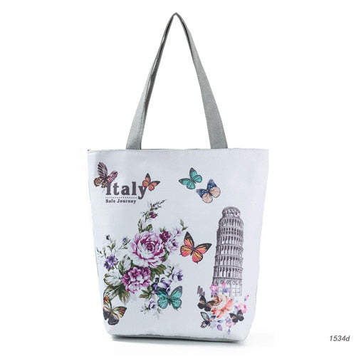 Floral Printed Handbag Women Shoulder Bag - Absolute Fashion 2020