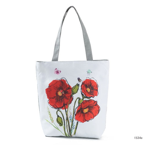 Floral Printed Handbag Women Shoulder Bag - Absolute Fashion 2020