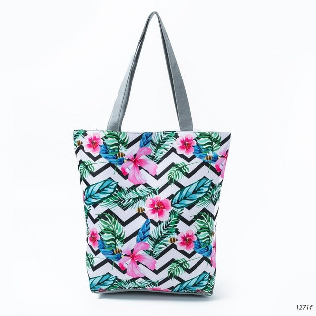 Floral Printed Handbag Women Shoulder Bag - Absolute Fashion 2020