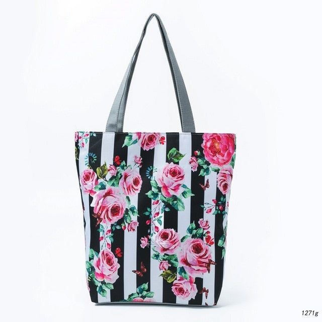 Floral Printed Handbag Women Shoulder Bag - Absolute Fashion 2020