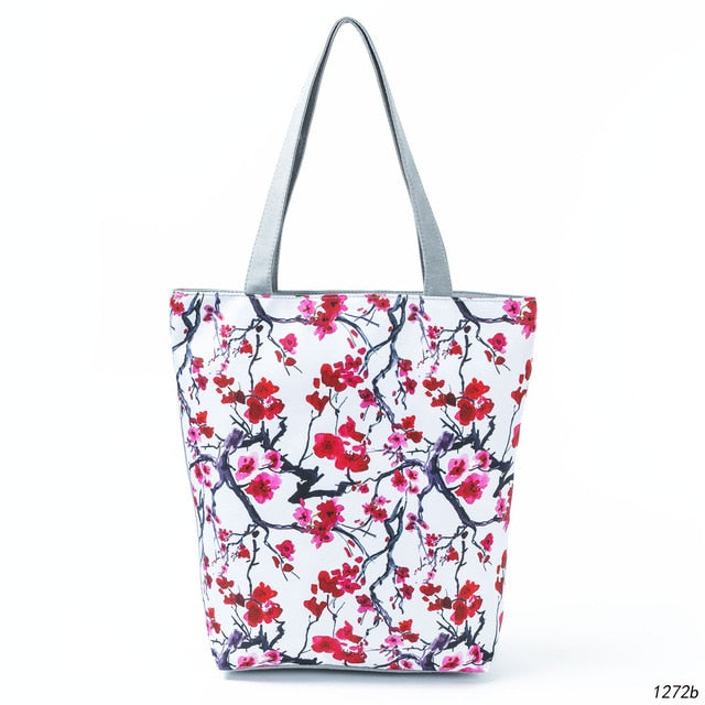Floral Printed Handbag Women Shoulder Bag - Absolute Fashion 2020