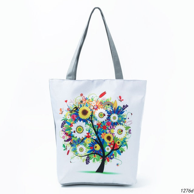 Floral Printed Handbag Women Shoulder Bag - Absolute Fashion 2020