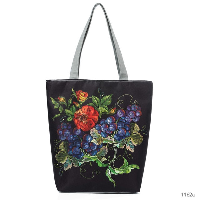 Floral Printed Handbag Women Shoulder Bag - Absolute Fashion 2020