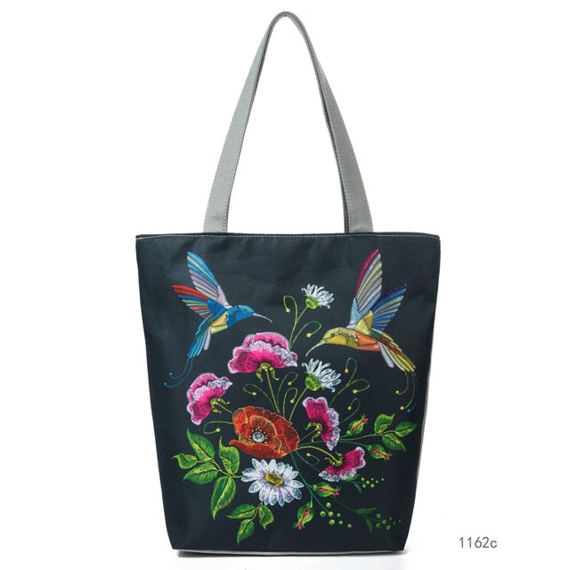 Floral Printed Handbag Women Shoulder Bag - Absolute Fashion 2020