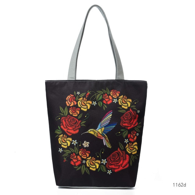Floral Printed Handbag Women Shoulder Bag - Absolute Fashion 2020