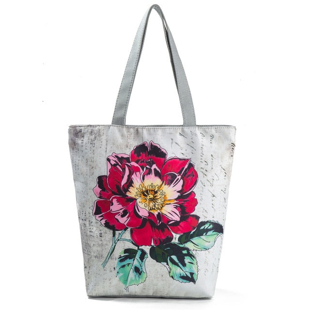 Floral Printed Handbag Women Shoulder Bag - Absolute Fashion 2020