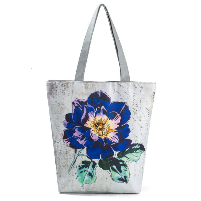 Floral Printed Handbag Women Shoulder Bag - Absolute Fashion 2020