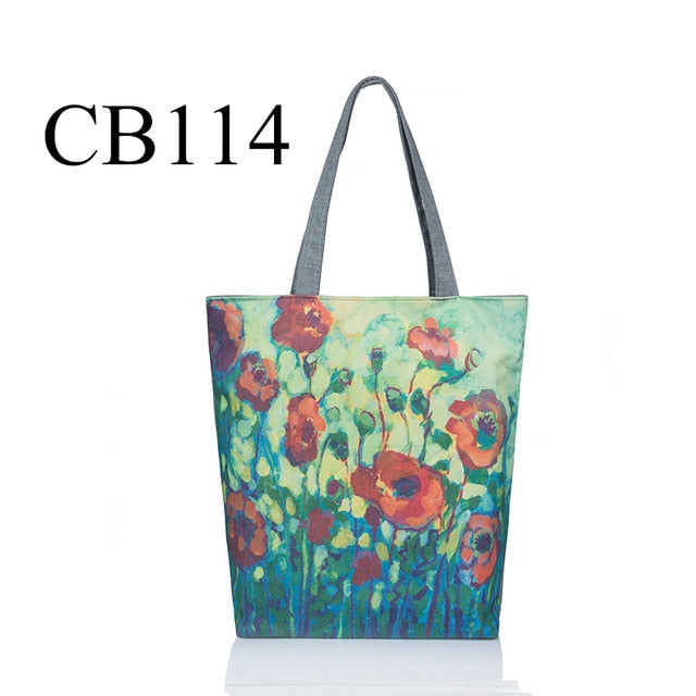 Floral Printed Handbag Women Shoulder Bag - Absolute Fashion 2020