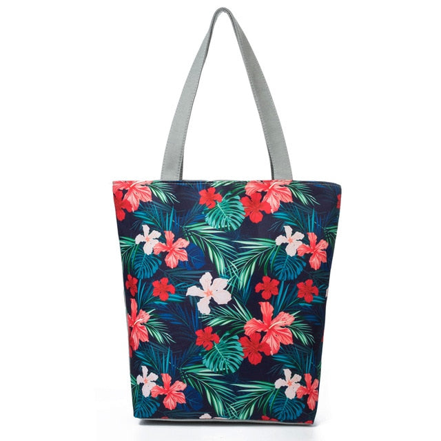Floral Printed Handbag Women Shoulder Bag - Absolute Fashion 2020