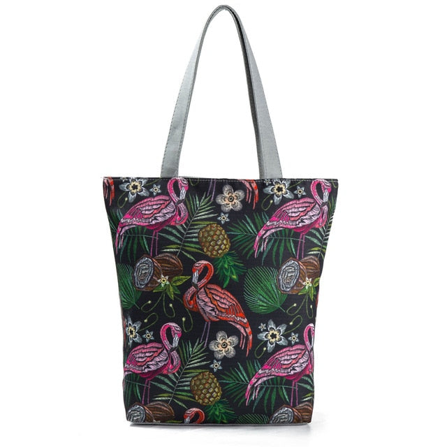 Floral Printed Handbag Women Shoulder Bag - Absolute Fashion 2020