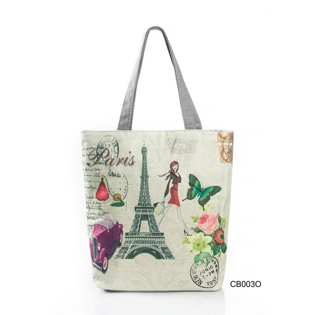 Floral Printed Handbag Women Shoulder Bag - Absolute Fashion 2020