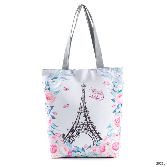 Floral Printed Handbag Women Shoulder Bag - Absolute Fashion 2020
