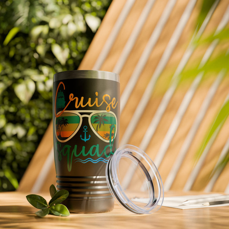 Cruise Squad-Ringneck Tumbler, 20oz