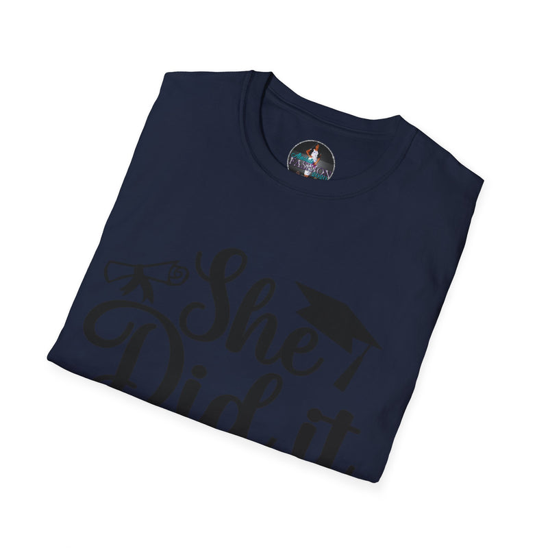 She Did It, So We're Doing Paris - Unisex Softstyle T-Shirt