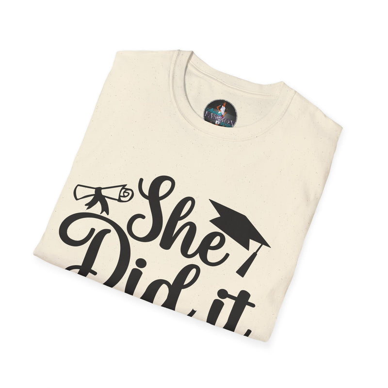 She Did It, So We're Doing Paris - Unisex Softstyle T-Shirt