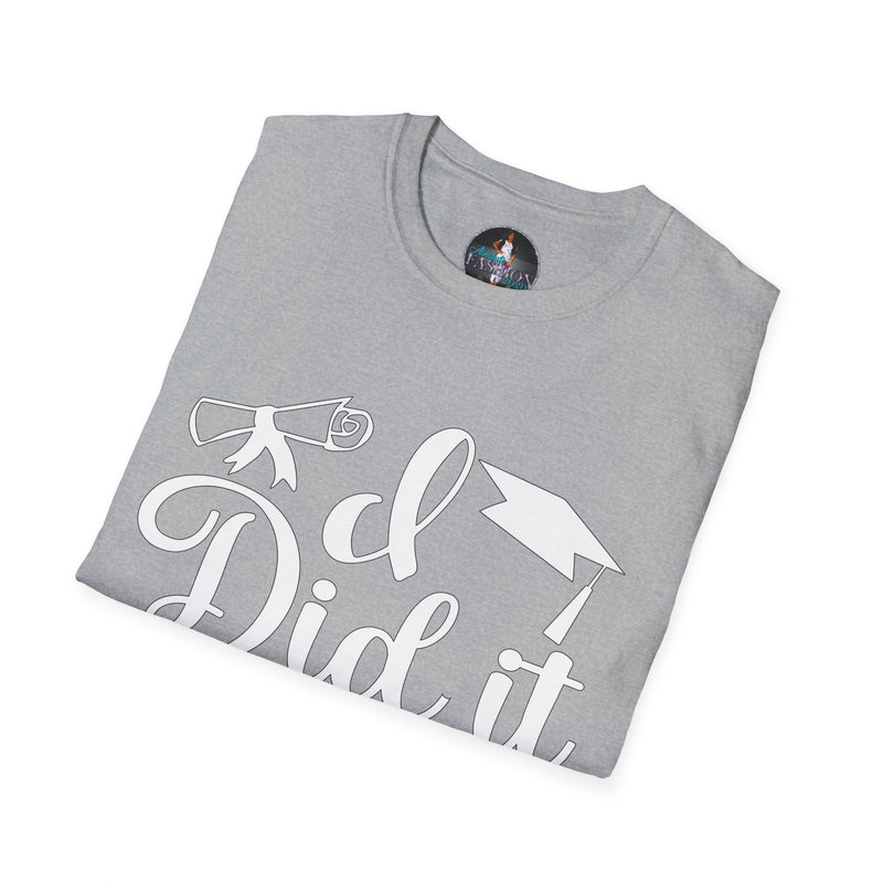 I did it, So we doing Paris-Unisex Softstyle T-Shirt