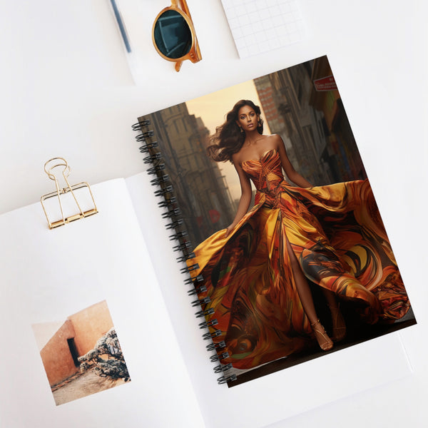 Elegance Entries: The Fashionista's Linear Muse Notebook - Absolute fashion 2020