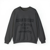 Clear to Close Sweatshirt - Absolute fashion 2020
