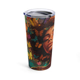 Crystal Chalice: The Beautiful Butterfly Woman Tumbler - Absolute fashion 2020