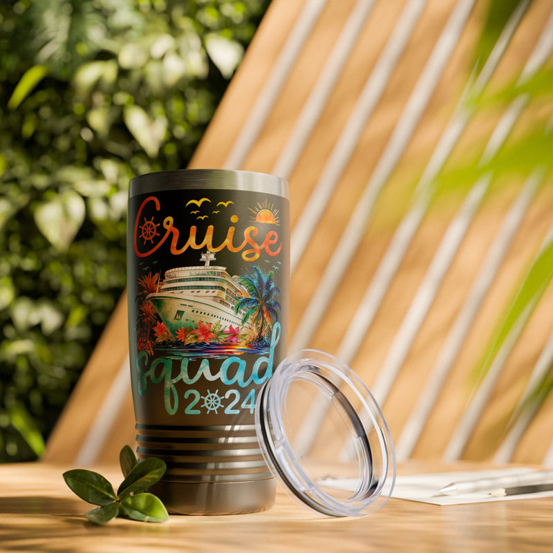 Cruise Squad-Ringneck Tumbler, 20oz