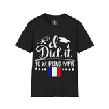 I did it, So we doing Paris-Unisex Softstyle T-Shirt