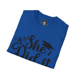 She Did It, So We're Doing Paris - Unisex Softstyle T-Shirt