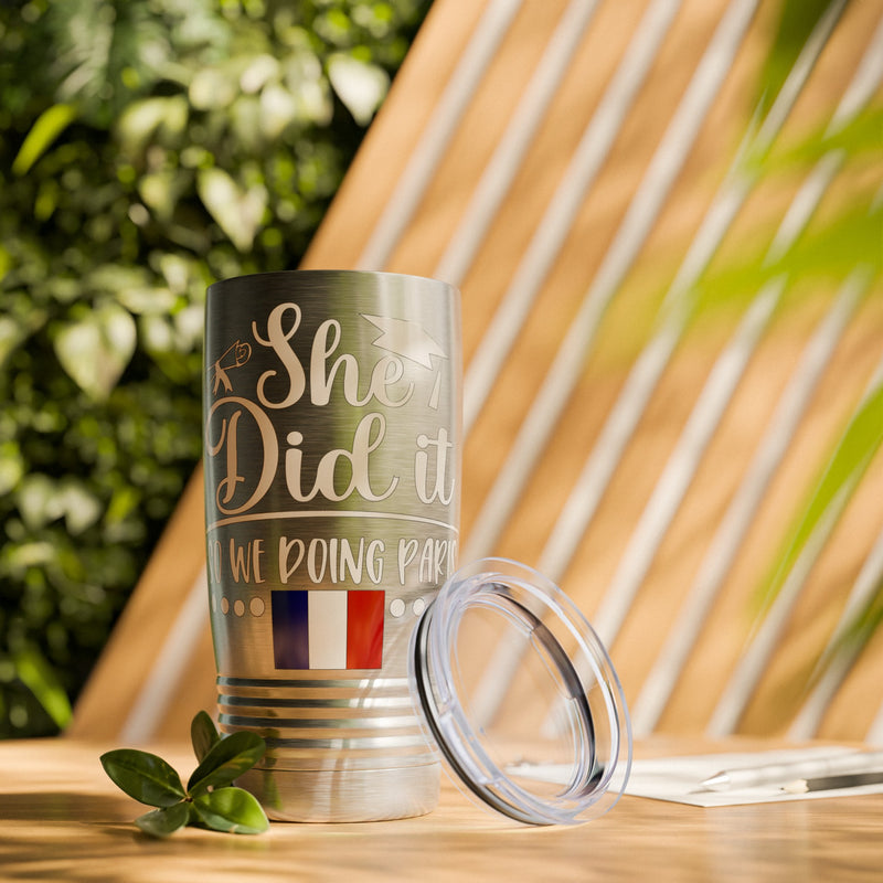 She did it, So we doing Paris-Ringneck Tumbler, 20oz