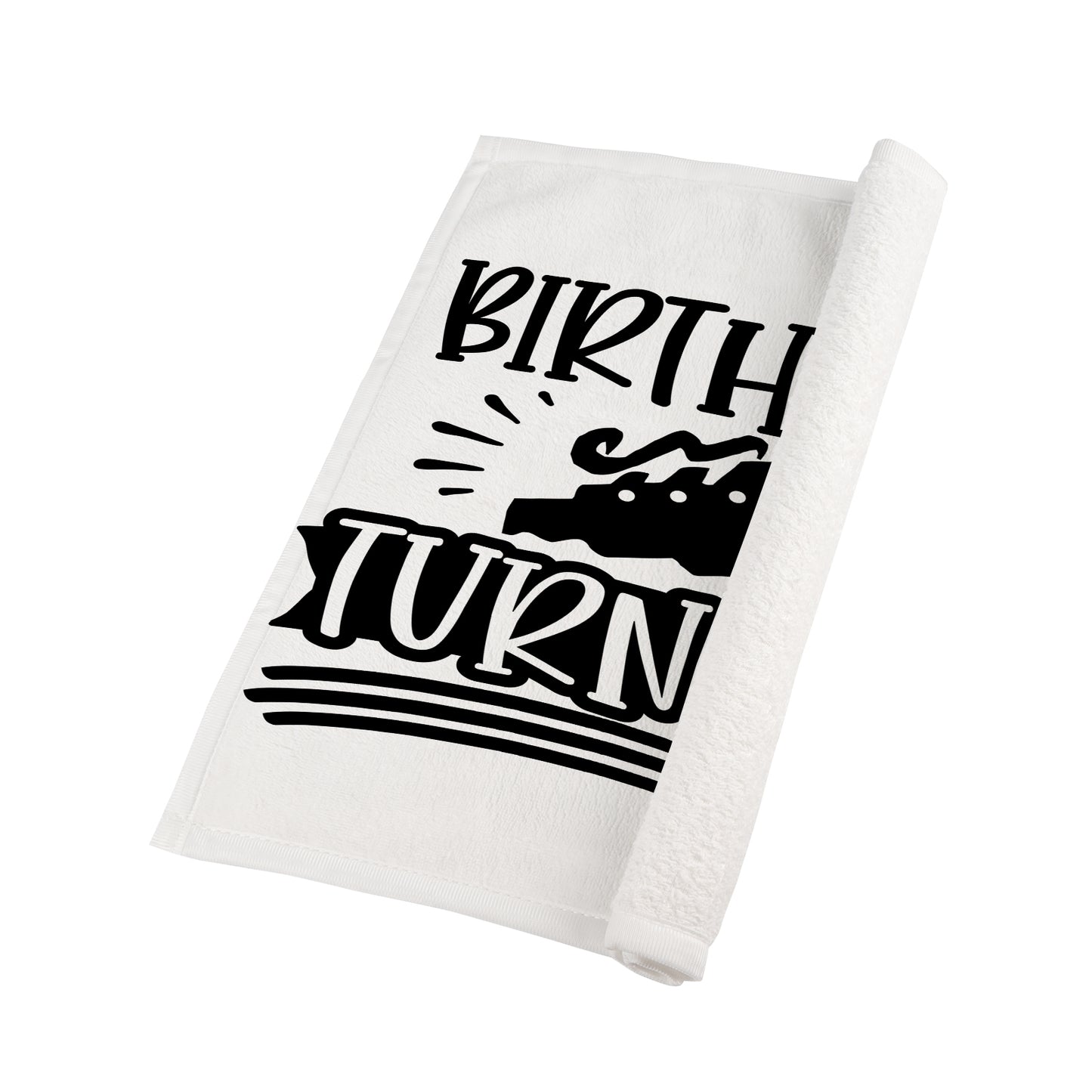 Women Birthday Cruise Turn Up Custom Towel 16"x28"