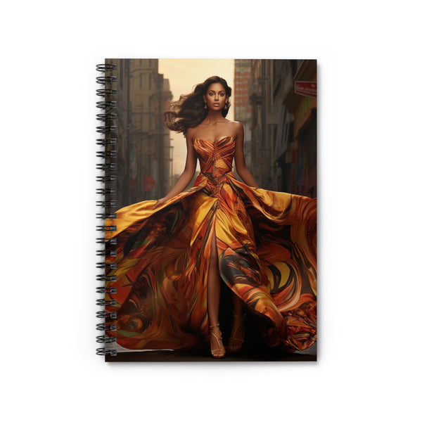 Elegance Entries: The Fashionista's Linear Muse Notebook - Absolute fashion 2020