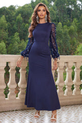 Sequin Round Neck Maxi Dress - Absolute fashion 2020