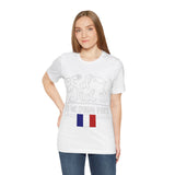 I did it so we doing Paris Unisex Jersey Short Sleeve Tee