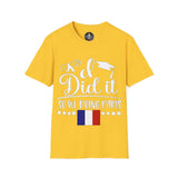 I did it, So we doing Paris-Unisex Softstyle T-Shirt