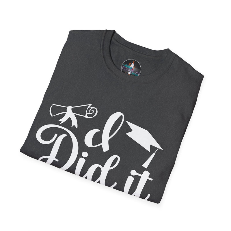 I did it, So we doing Paris-Unisex Softstyle T-Shirt