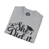 She Did It, So We're Doing Paris - Unisex Softstyle T-Shirt