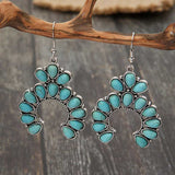 Artificial Turquoise Drop Earrings - Absolute fashion 2020