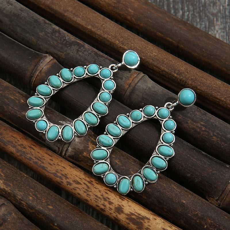 Artificial Turquoise Earrings - Absolute fashion 2020