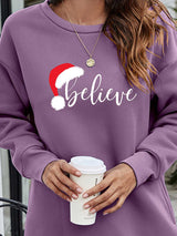 BELIEVE Graphic Tunic Sweatshirt - Absolute fashion 2020