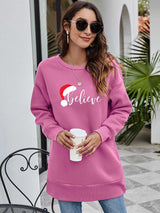 BELIEVE Graphic Tunic Sweatshirt - Absolute fashion 2020