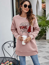 Christmas Tree Graphic Drop Shoulder Sweatshirt - Absolute fashion 2020